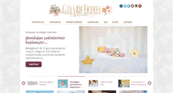 Desktop Screenshot of gulsahekerel.com